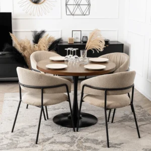 product-3059-1 Scaun din catifea bej TINKA