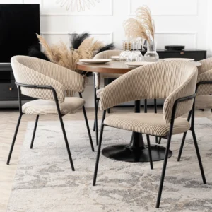 product-3059-2 Scaun din catifea bej TINKA