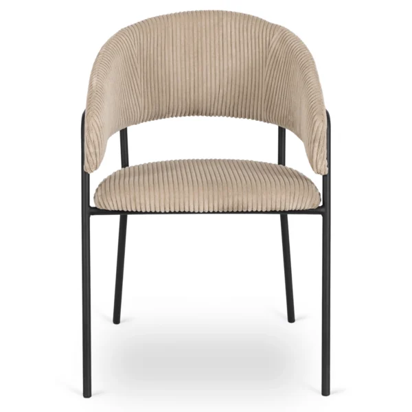 product-3059-5 Scaun din catifea bej TINKA