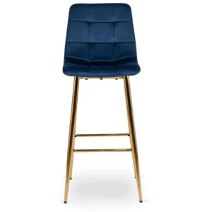 product-3072-1 Hocker ARIEL Albastru marin Velur — MOBILA