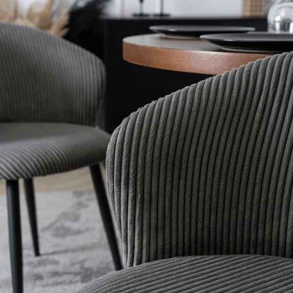 product-3074-4 Scaun TAYLOR din catifea gri