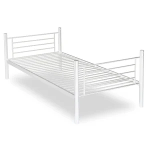 Pat supraetajat RODEZ 90x200 pentru copii, alb