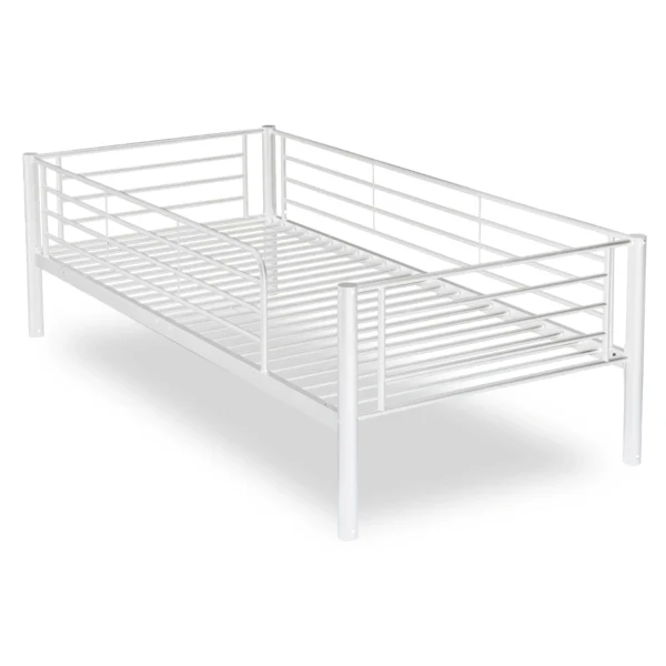 Pat supraetajat RODEZ 90x200 pentru copii, alb