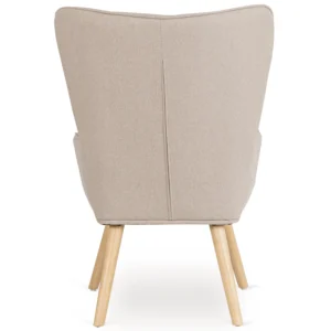product-3076-4 Fotoliu de relaxare LOZANO 2 cu suport pentru picioare, bej — Fotolii cu taburet