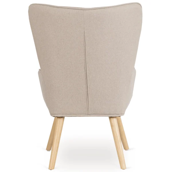 product-3076-4 Fotoliu de relaxare LOZANO 2 cu suport pentru picioare, bej — Fotolii cu taburet
