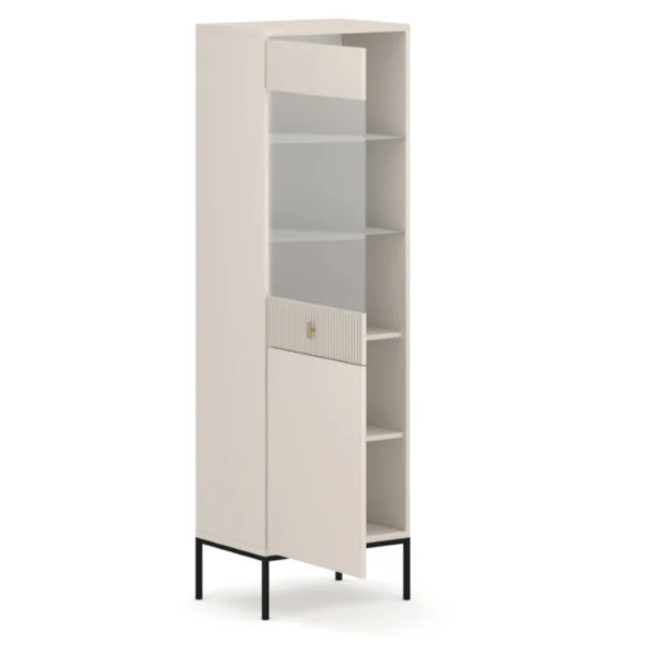 product-3078-0-1 MARCOS Vitrină din sticlă Kashmir cu caneluri