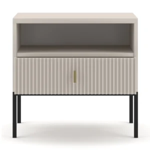 product-3081-2 Noptieră MARCOS, canelată, cașmir