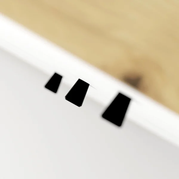 Comodă BACARDI 183 cm Stejar Artisan/Alb