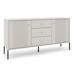 product-3090-0 Comodă SOFT, 154 cm, două uși, canelată, Kashmir