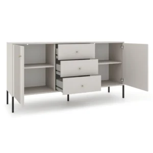 product-3090-2 Comodă SOFT, 154 cm, două uși, canelată, Kashmir