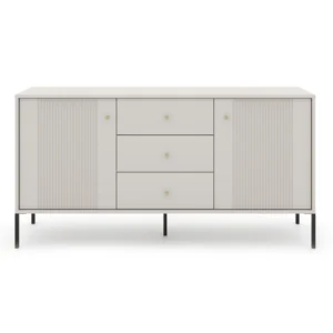 product-3090-3 Comodă SOFT, 154 cm, două uși, canelată, Kashmir