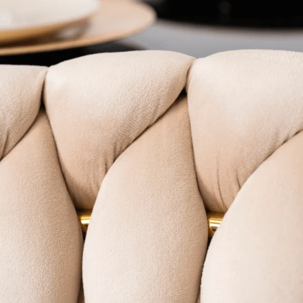 product-3095-4 Scaun din velur țesut CAPI Cream