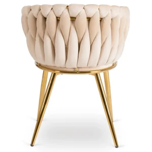 product-3095-7 Scaun din velur țesut CAPI Cream