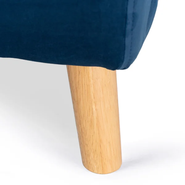 MARRY 2 Fotoliu dublu reclinabil, albastru închis