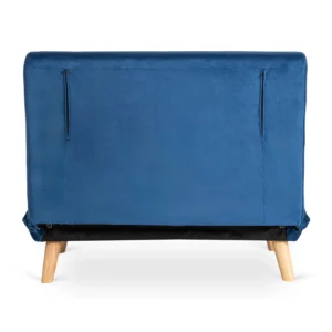 MARRY 2 Fotoliu dublu reclinabil, albastru închis