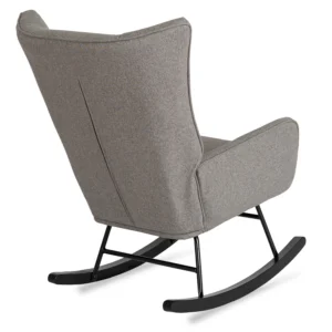 product-3110-3 JACKSON Scaun balansoar din țesătură gri