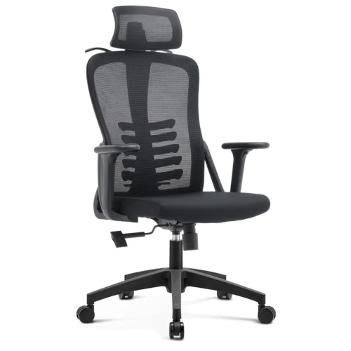 Scaun pivotant JULIET Ergonomic Negru