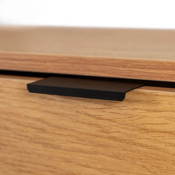 PETRA Toilette stejar/negru — MOBILA