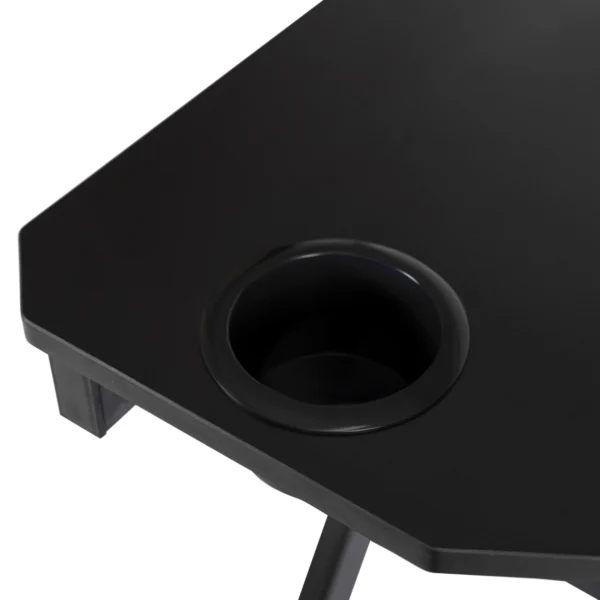 Birou pentru jocuri BLECK 120 cm Negru