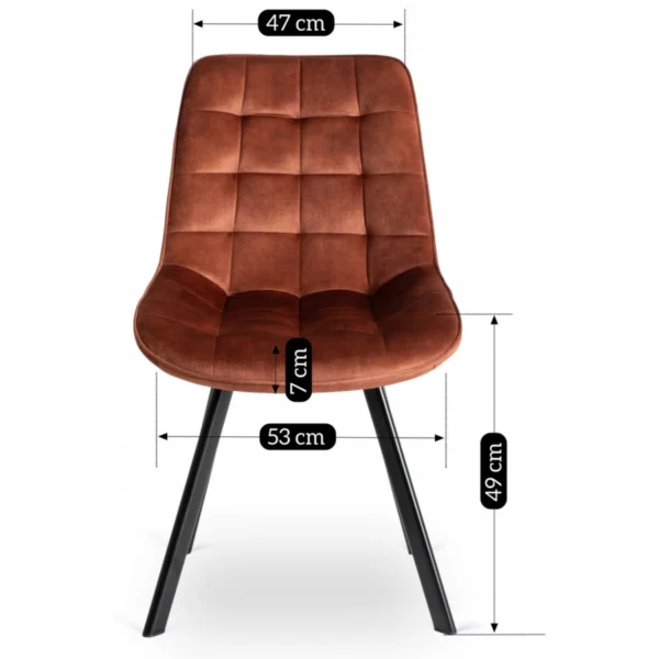 Scaun RICK Rude Velour