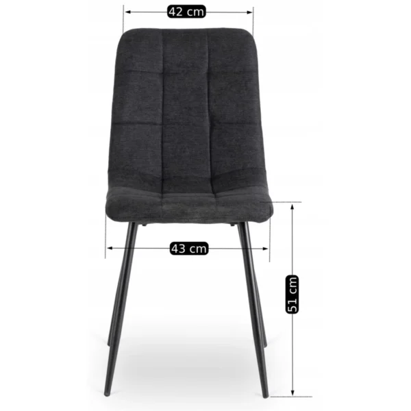 product-3132-8 Scaun PERU 2 Negru