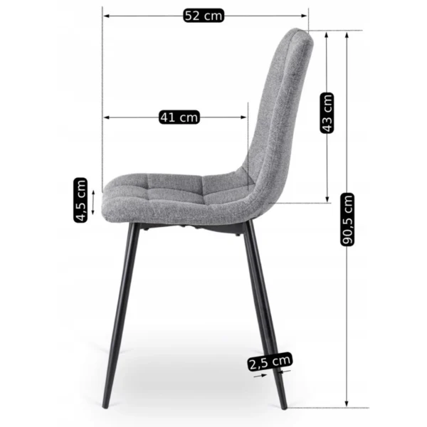 Scaun PERU 2 Gri