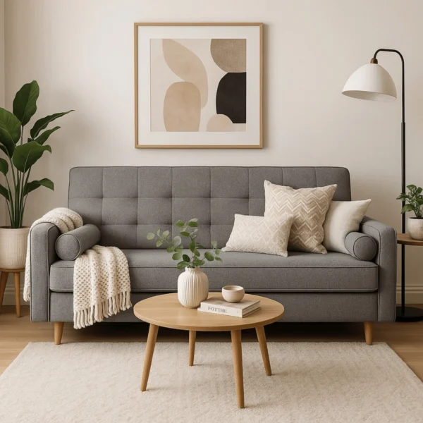 Canapea extensibilă MALTA gri