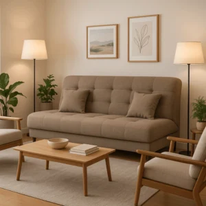 NEPAL Canapea extensibilă maro