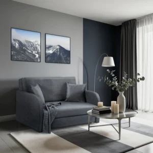 product-3144-0-1 VERO 2 Fotoliu de dormit dublu gri — Fotolii de relaxare