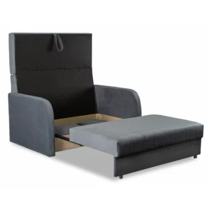 product-3144-4 VERO 2 Fotoliu de dormit dublu gri — Fotolii de relaxare