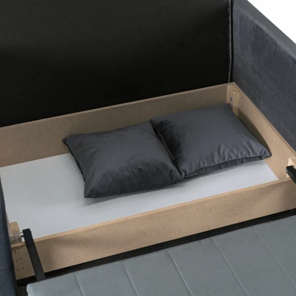 product-3144-8 VERO 2 Fotoliu de dormit dublu gri — Fotolii de relaxare