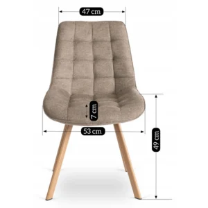 Scaun KATHY Bej