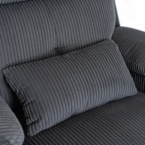 product-3161-11 Scaun reclinabil din catifea gri TORRES