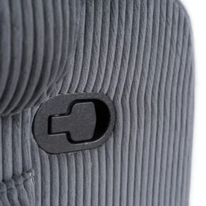 product-3161-13 Scaun reclinabil din catifea gri TORRES