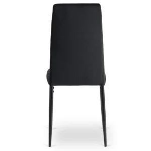 Scaun NARIS negru velur