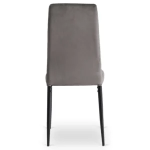 Scaun NARIS din velur gri