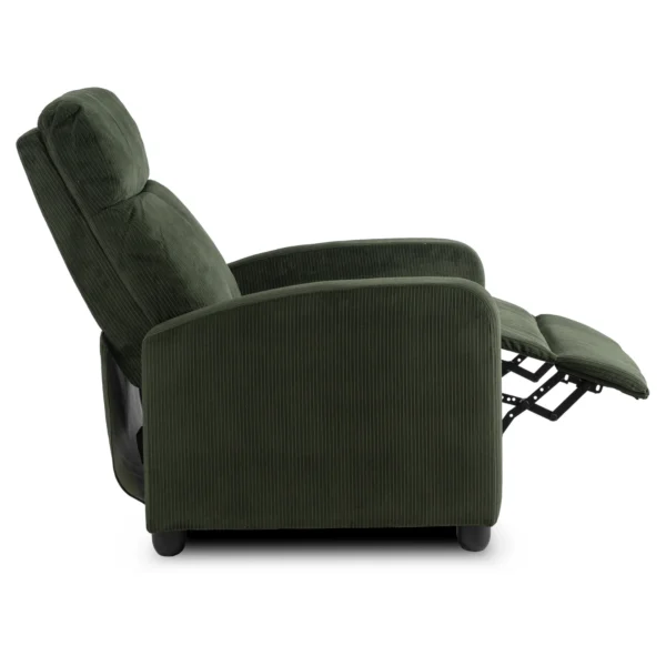 product-3167-4 Scaun reclinabil DANNY din catifea verde