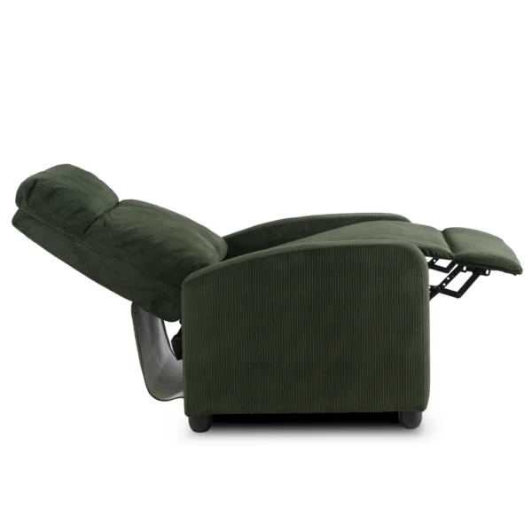 product-3167-5 Scaun reclinabil DANNY din catifea verde