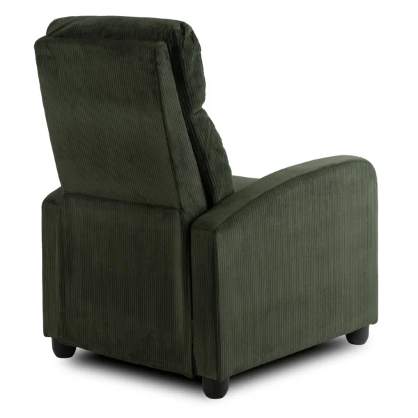 product-3167-6 Scaun reclinabil DANNY din catifea verde