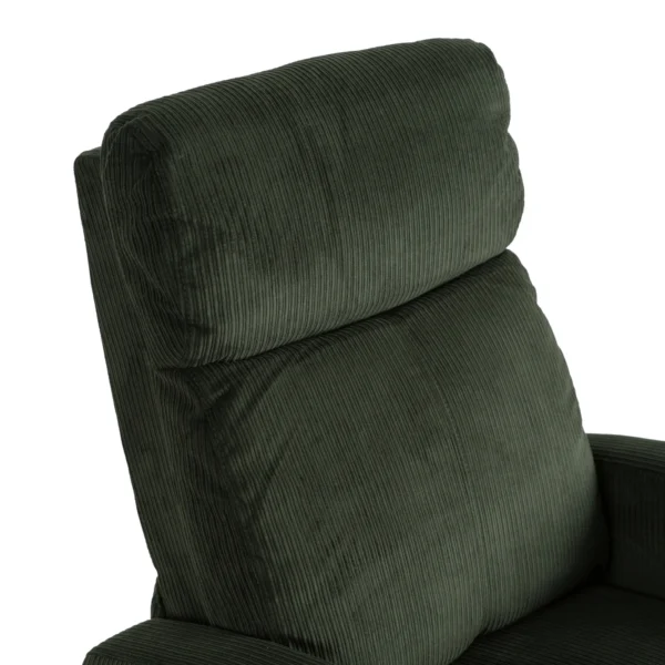 product-3167-8 Scaun reclinabil DANNY din catifea verde