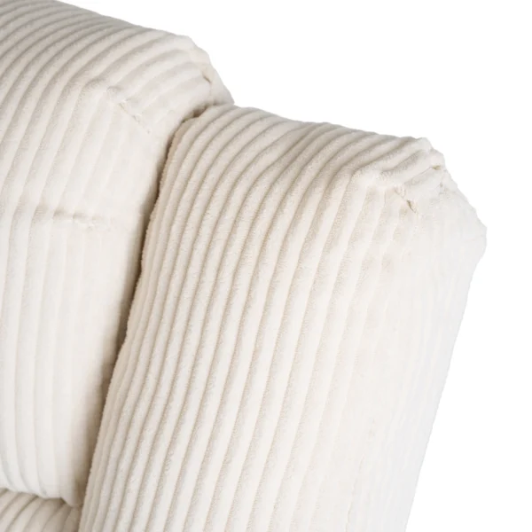 Scaun reclinabil ARTURO din catifea bej