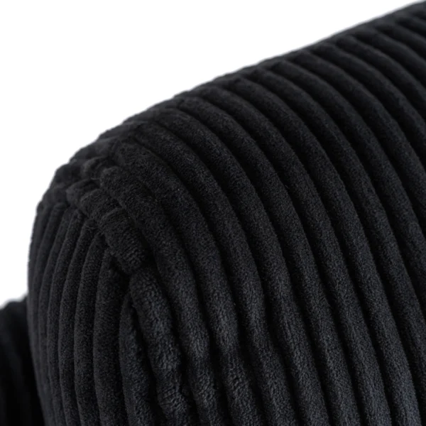 product-3179-7 Fotoliu reclinabil TORRES, catifea neagră