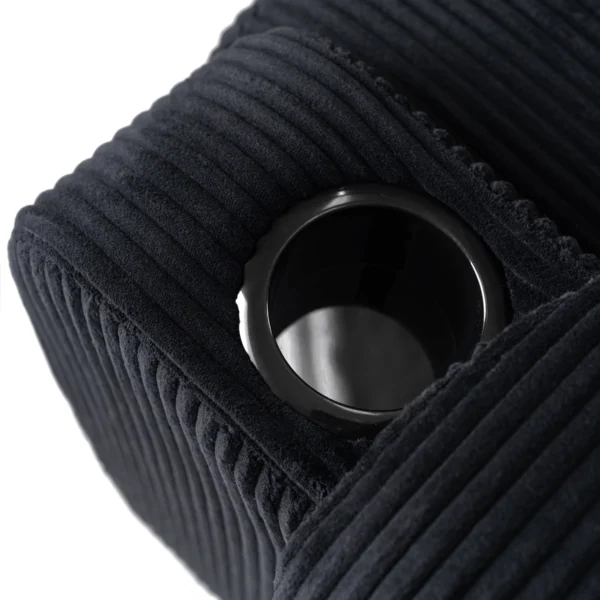 product-3179-8 Fotoliu reclinabil TORRES, catifea neagră