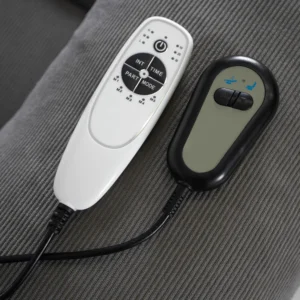 product-3186-1 Fotoliu de masaj electric rabatabil FENIX cu funcție de ridicare, gri — Fotolii de masaj