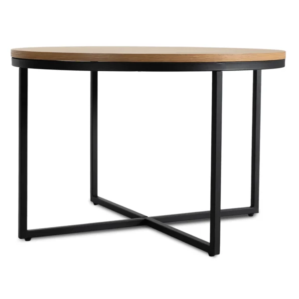 Măsuță de cafea HANTEL Stejar auriu/Negru