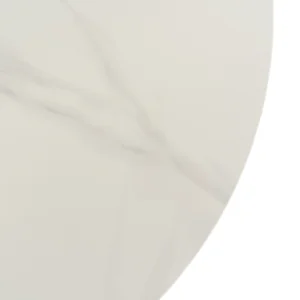 MARINE Masă din ceramică Marmură albă/Auriu