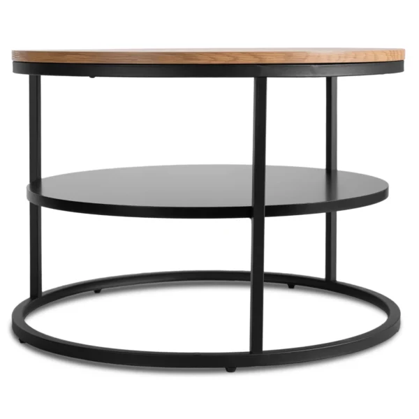 Măsuță BEST din stejar/negru