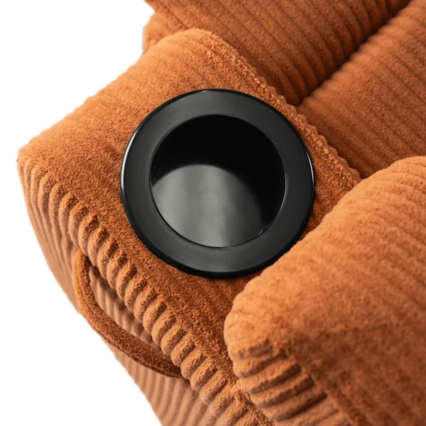 Scaun de masaj reclinabil BOX Rudy Corduroy