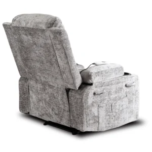 Scaun de masaj BOX, velur gri