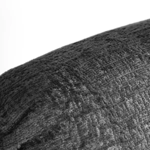 Scaun de masaj reclinabil BOX din velur negru